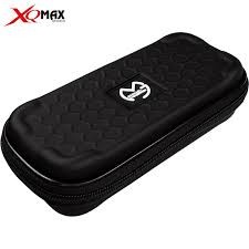 XQMax Darts Wallet - Compact Dart Case with Zip - Small - Black